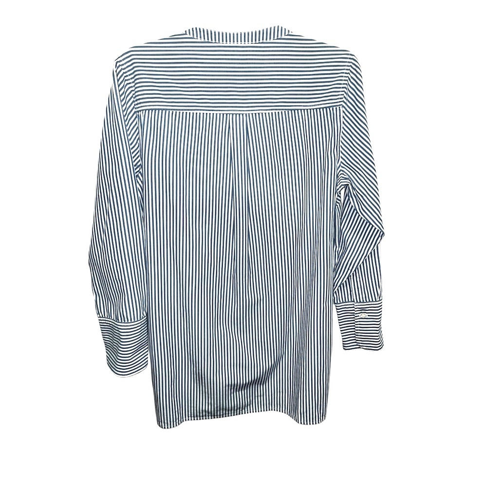 OLD NAVY Pinstripe Shirt With Bows On Sides - Picture 6 of 7